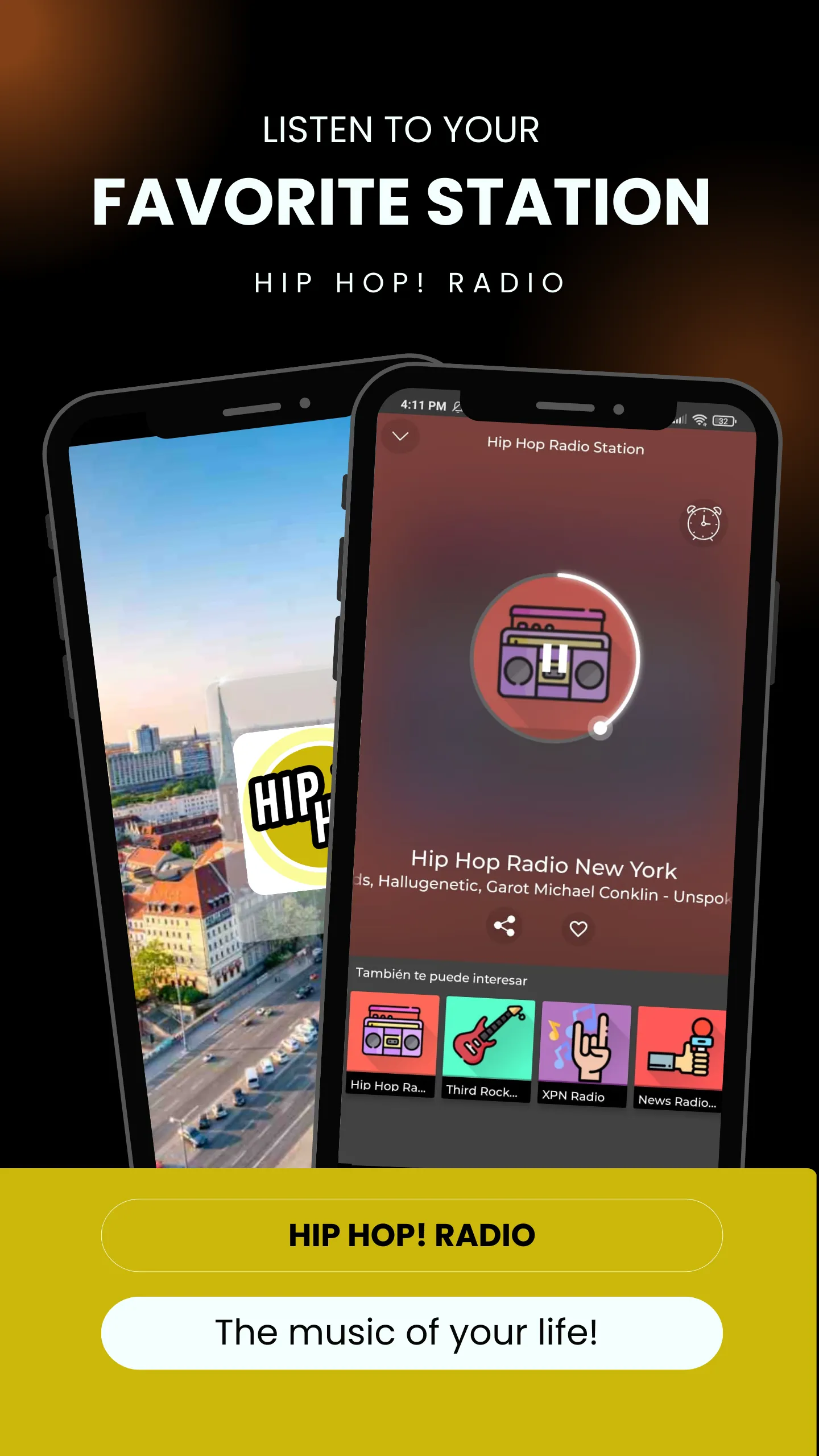 Hip Hop! Radio | Indus Appstore | Screenshot