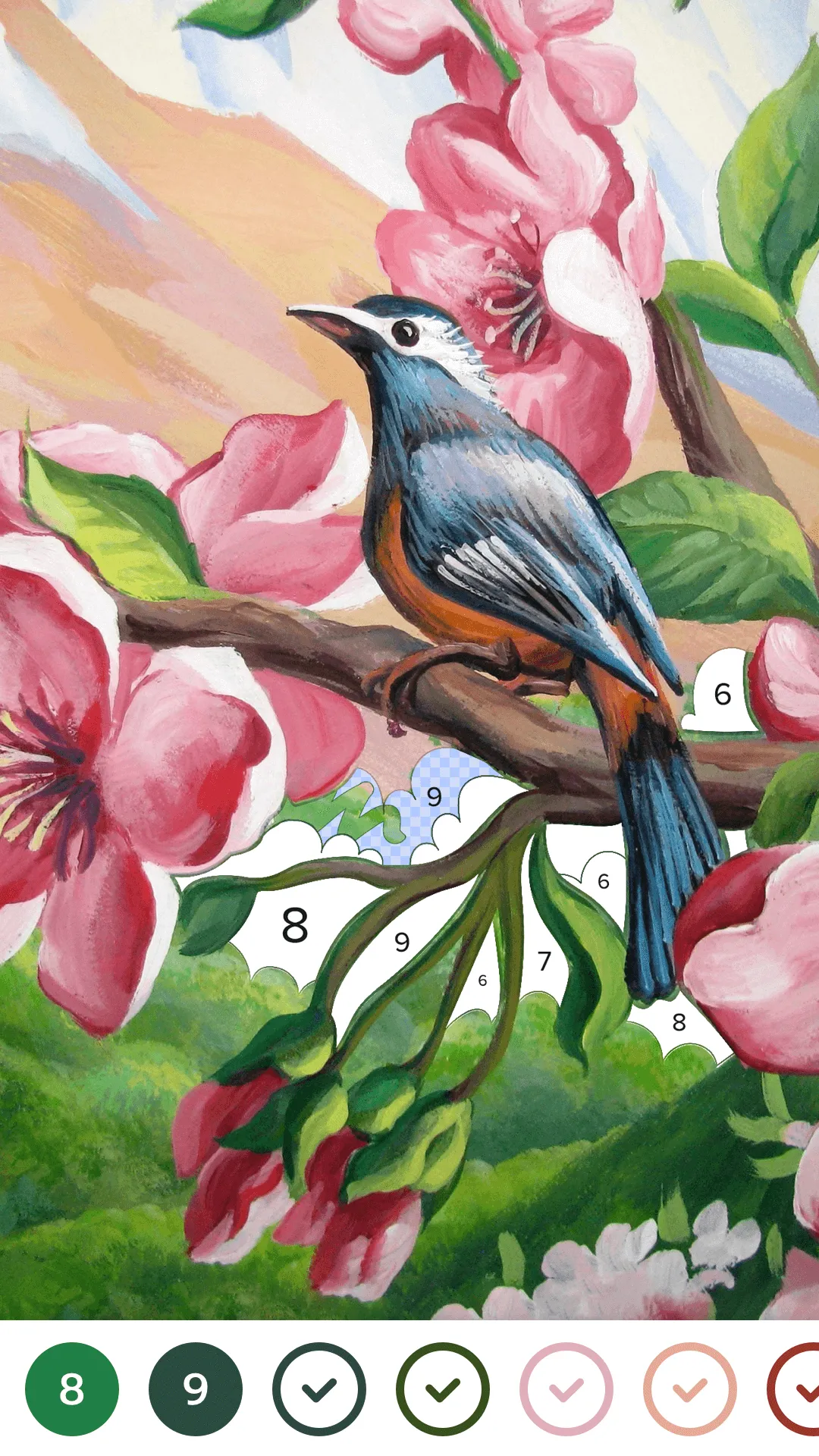 Colorswipes® - Color by Number | Indus Appstore | Screenshot