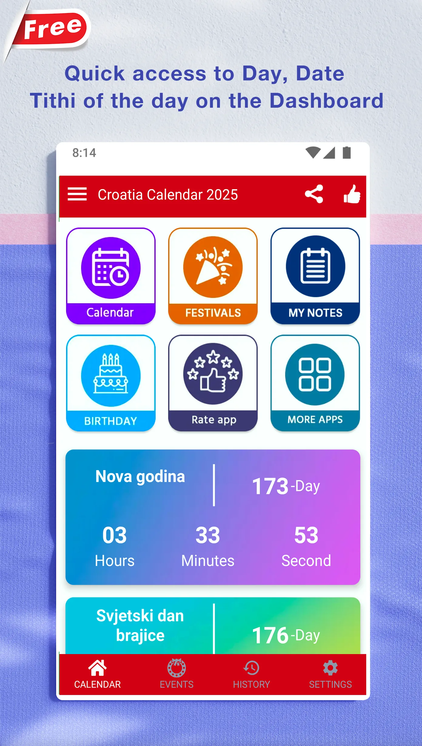 Colombia Calendario 2025 | Indus Appstore | Screenshot