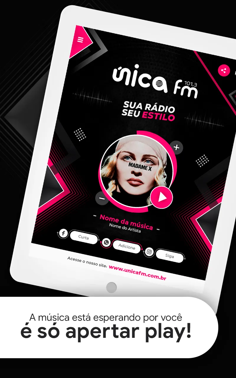 Radio Unica FM Araraquara | Indus Appstore | Screenshot