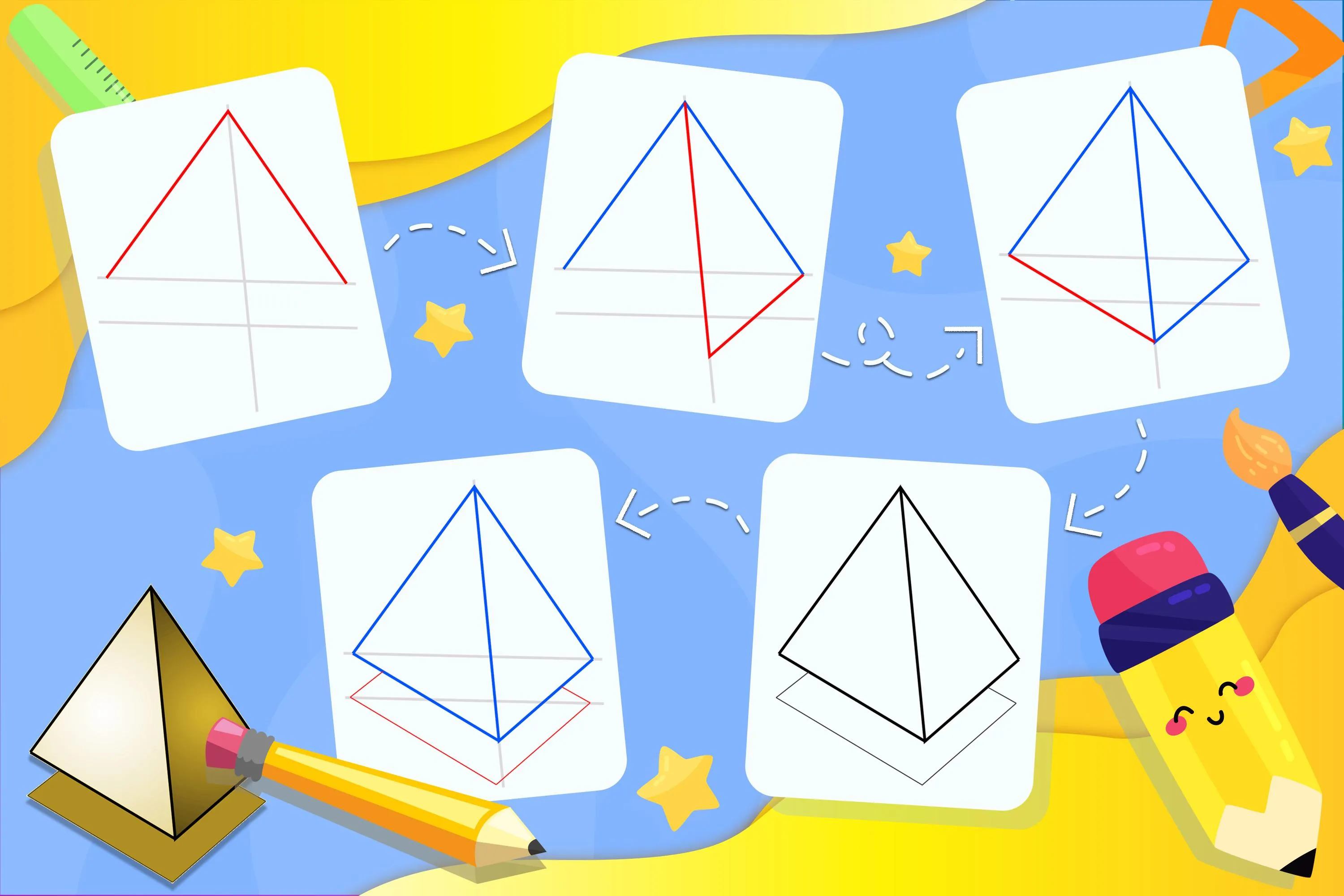 Learn How to Draw 3D Shapes | Indus Appstore | Screenshot