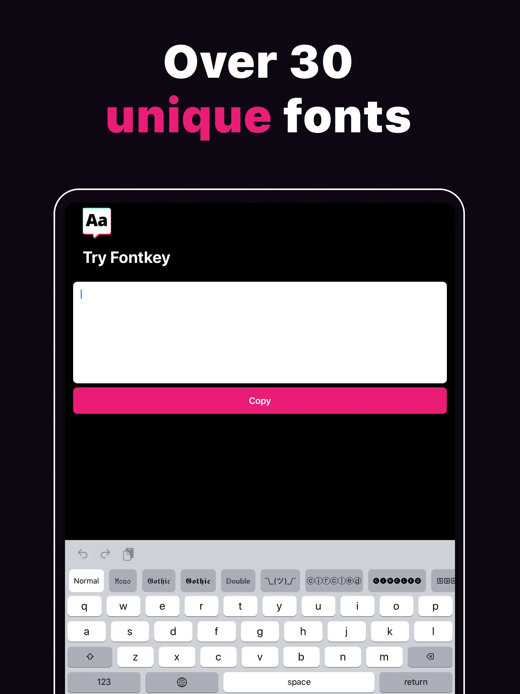 Fontkey - Fonts Keyboard Emoji | Indus Appstore | Screenshot