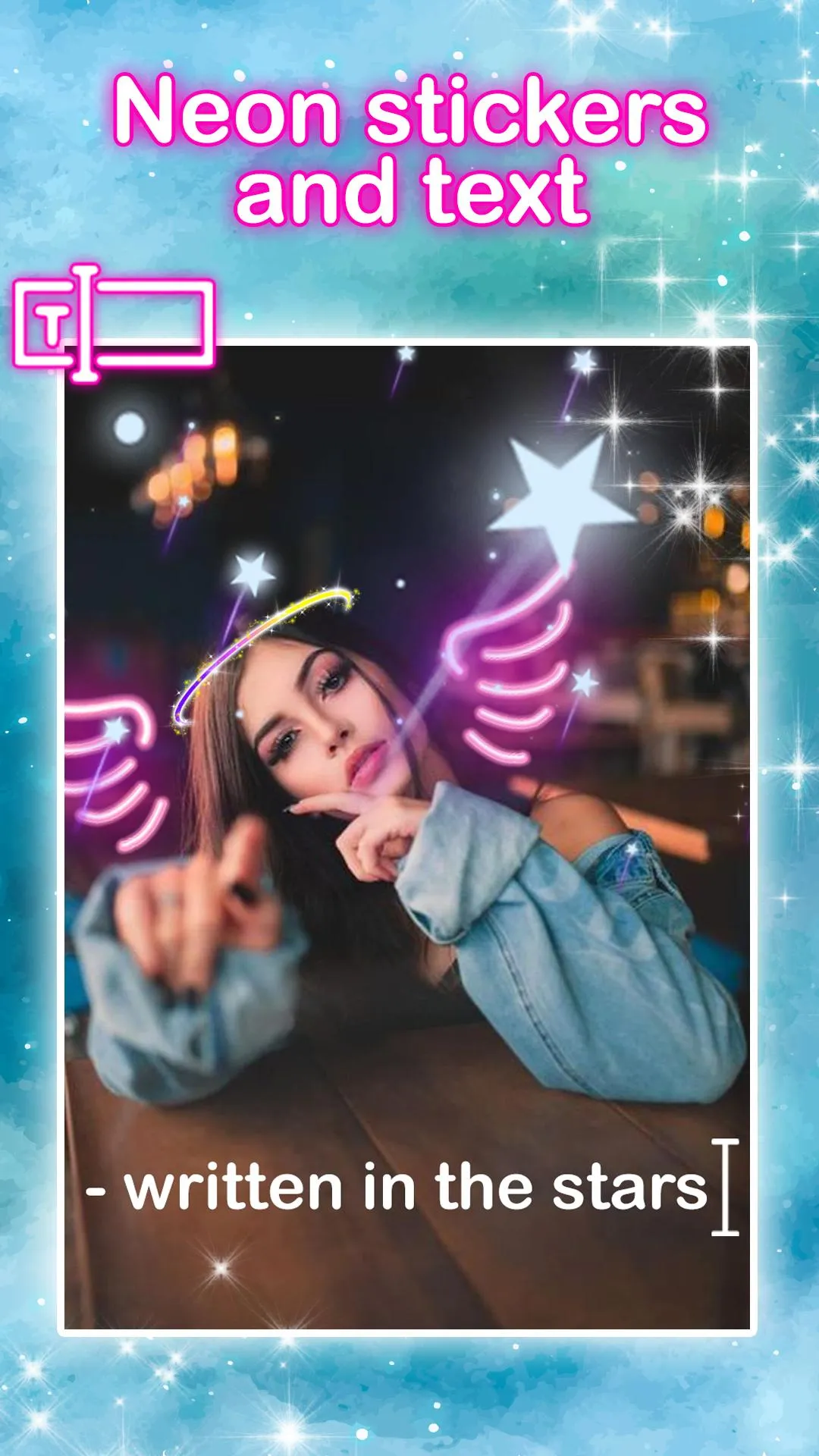 Neon Wings Photo Editor | Indus Appstore | Screenshot