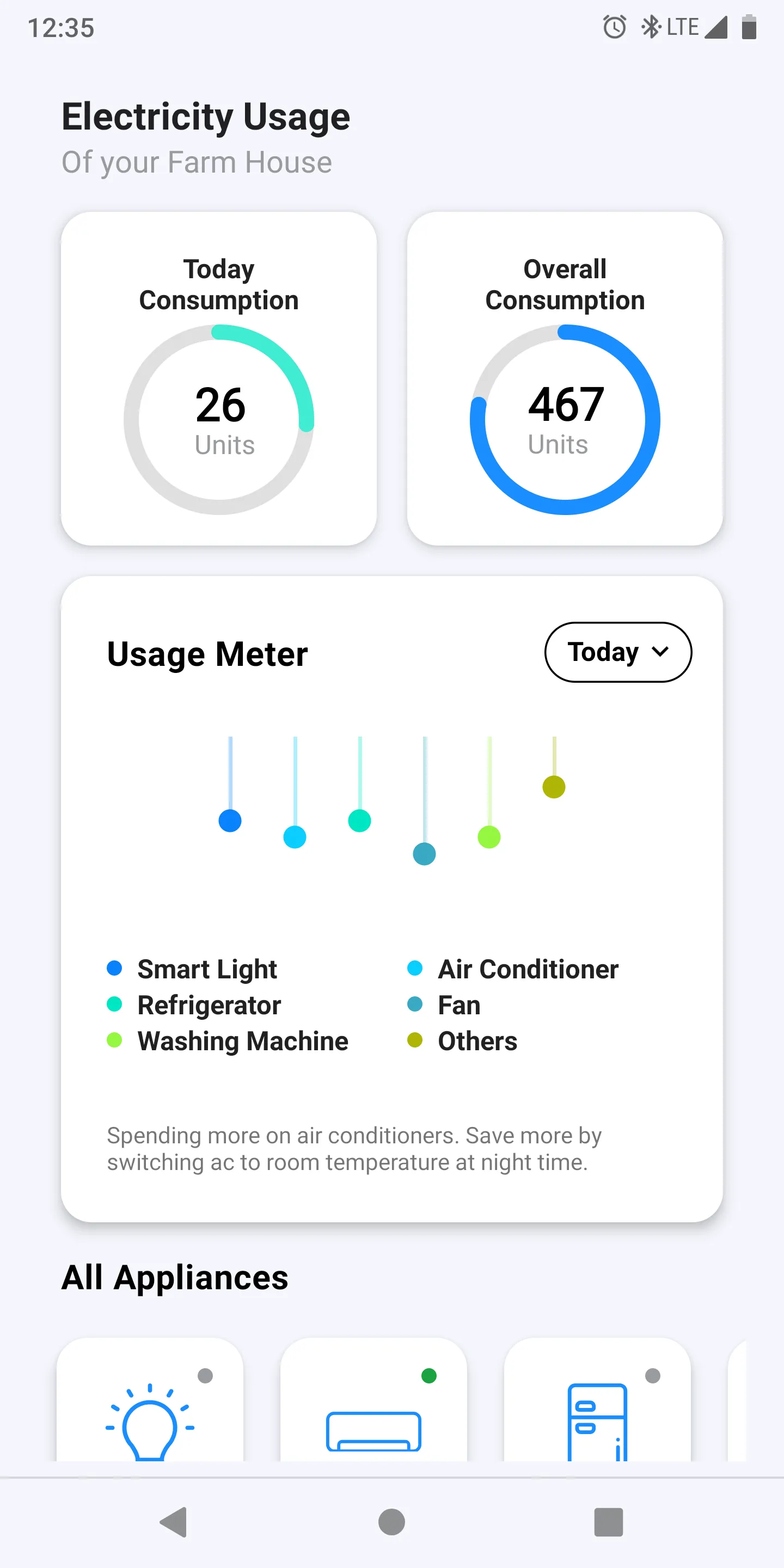 Smart Home App- UI/UX Template | Indus Appstore | Screenshot