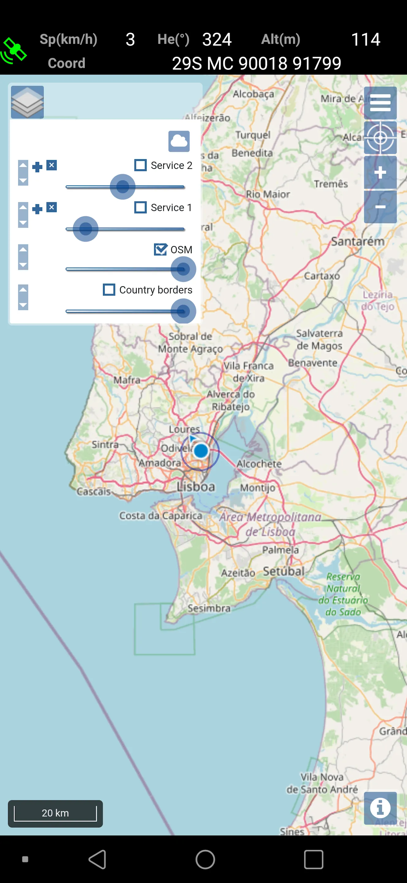 Map Services Visualizer | Indus Appstore | Screenshot