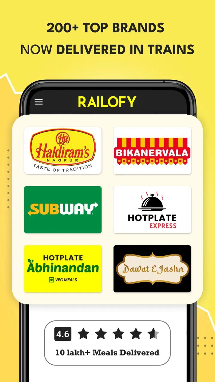 Food on Train, PNR Status, Tkt | Indus Appstore | Screenshot