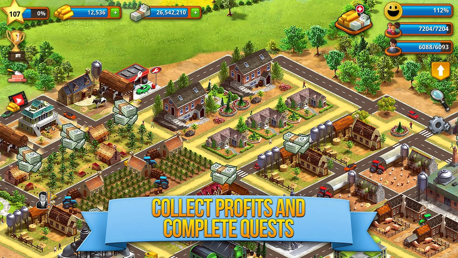 Tropic Paradise Sim: Town Buil | Indus Appstore | Screenshot