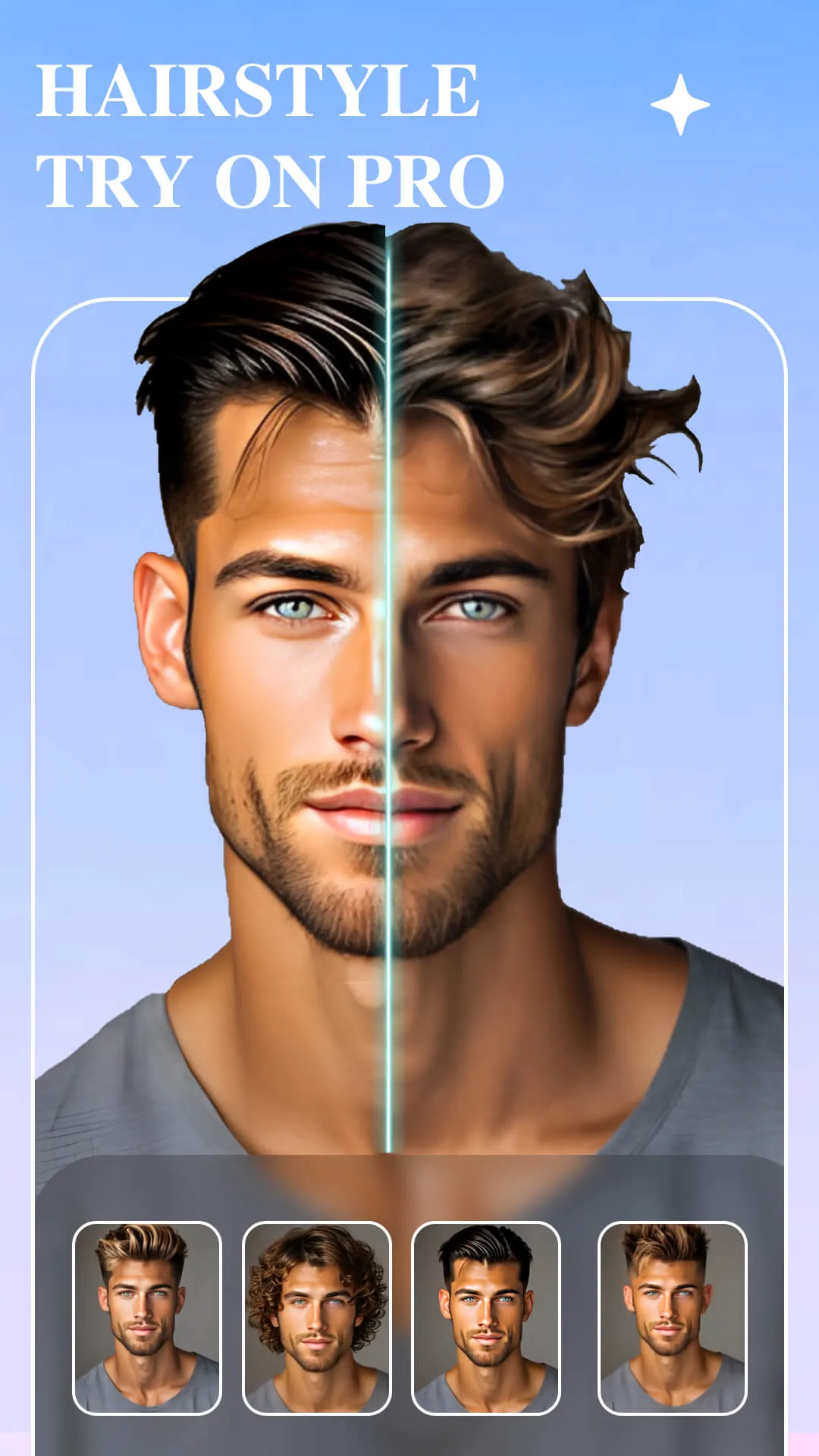 Hair Lab: AI hairstyle Face | Indus Appstore | Screenshot