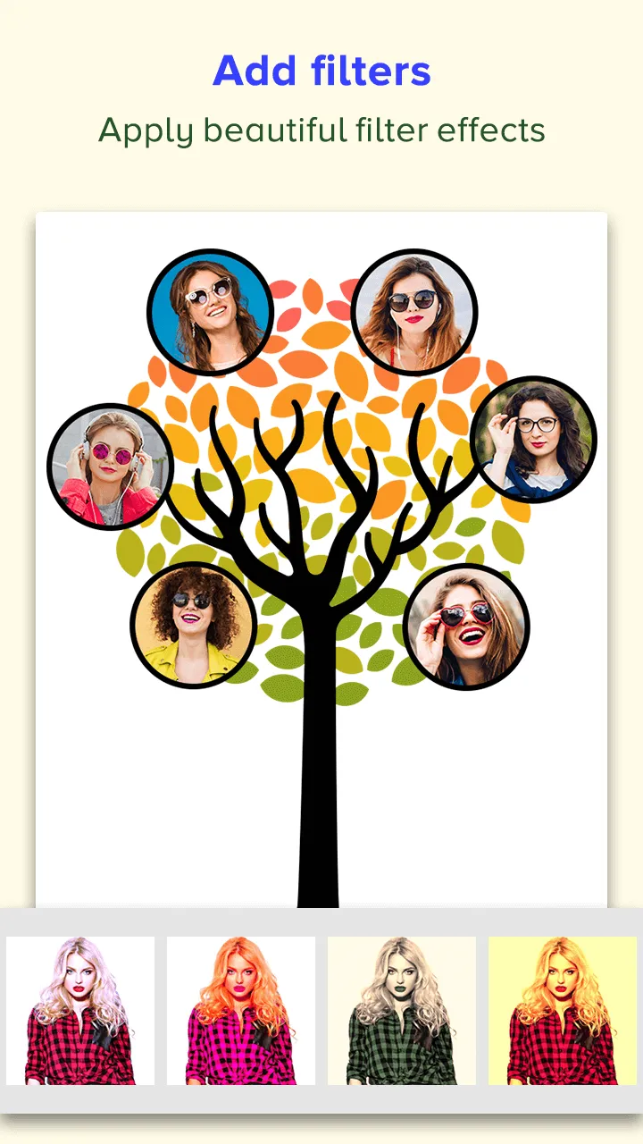 Tree Photo Collage Multiple Ph | Indus Appstore | Screenshot