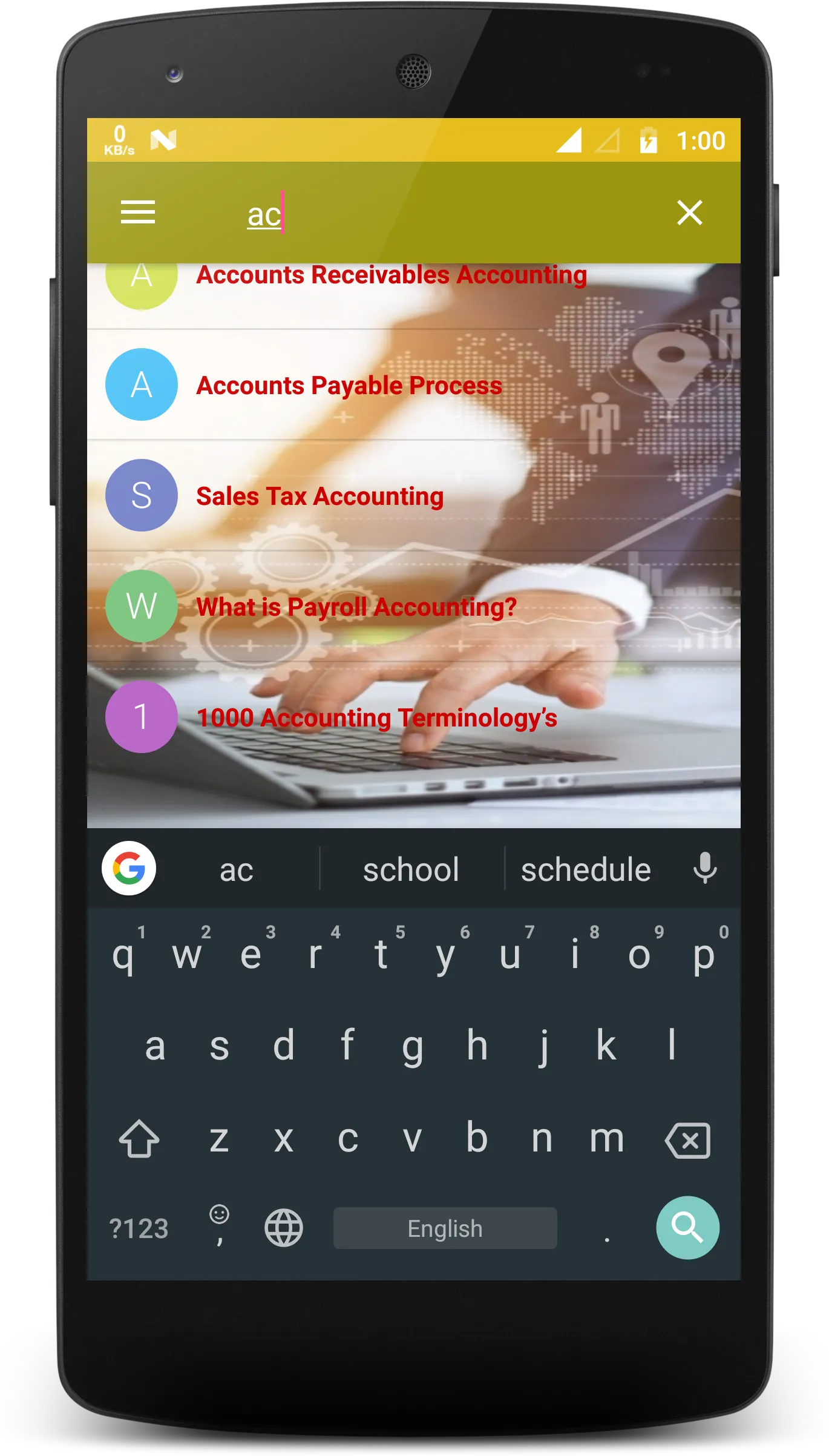 Accounting Basics | Indus Appstore | Screenshot