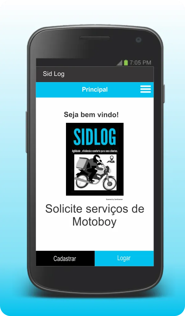 SIDLOG Cliente | Indus Appstore | Screenshot