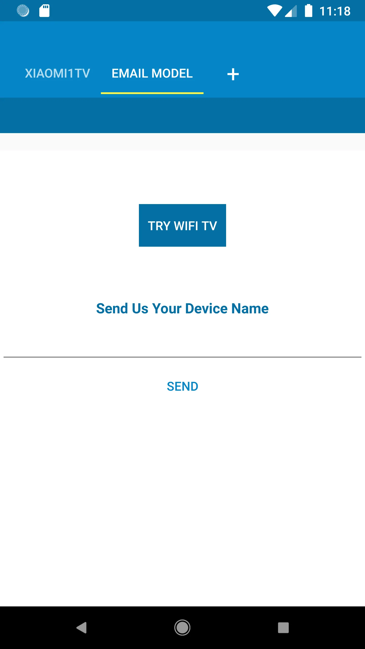 Xiaomi TV Remote Control | Indus Appstore | Screenshot