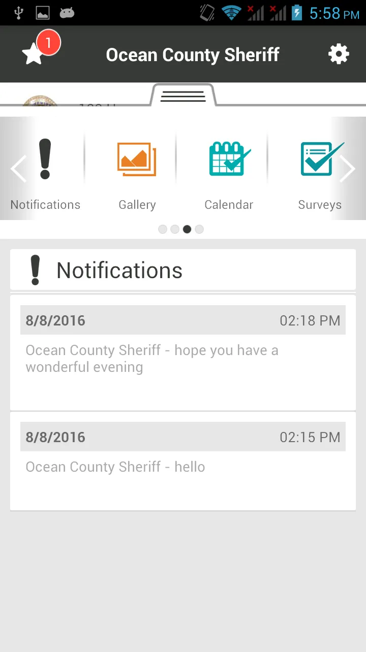 Ocean County Sheriff | Indus Appstore | Screenshot