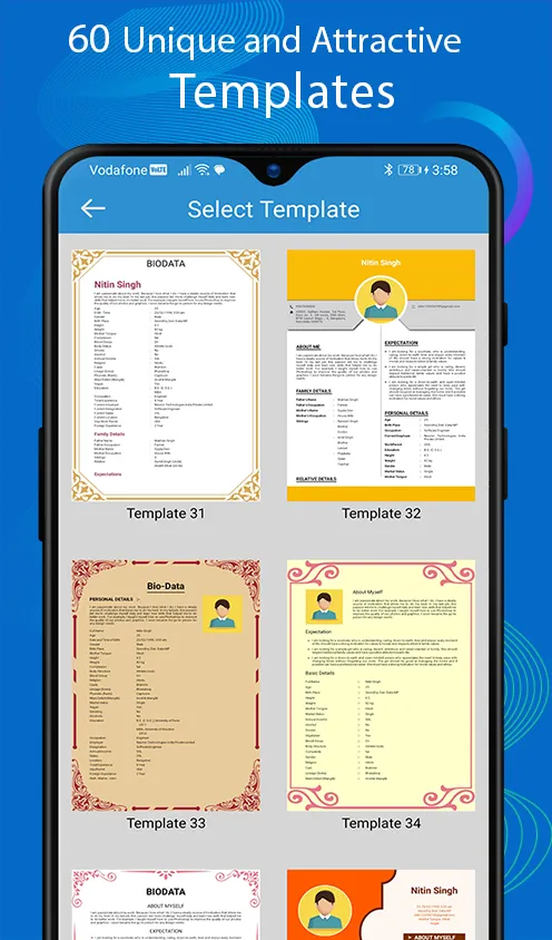 Marriage Biodata Maker 2025 | Indus Appstore | Screenshot