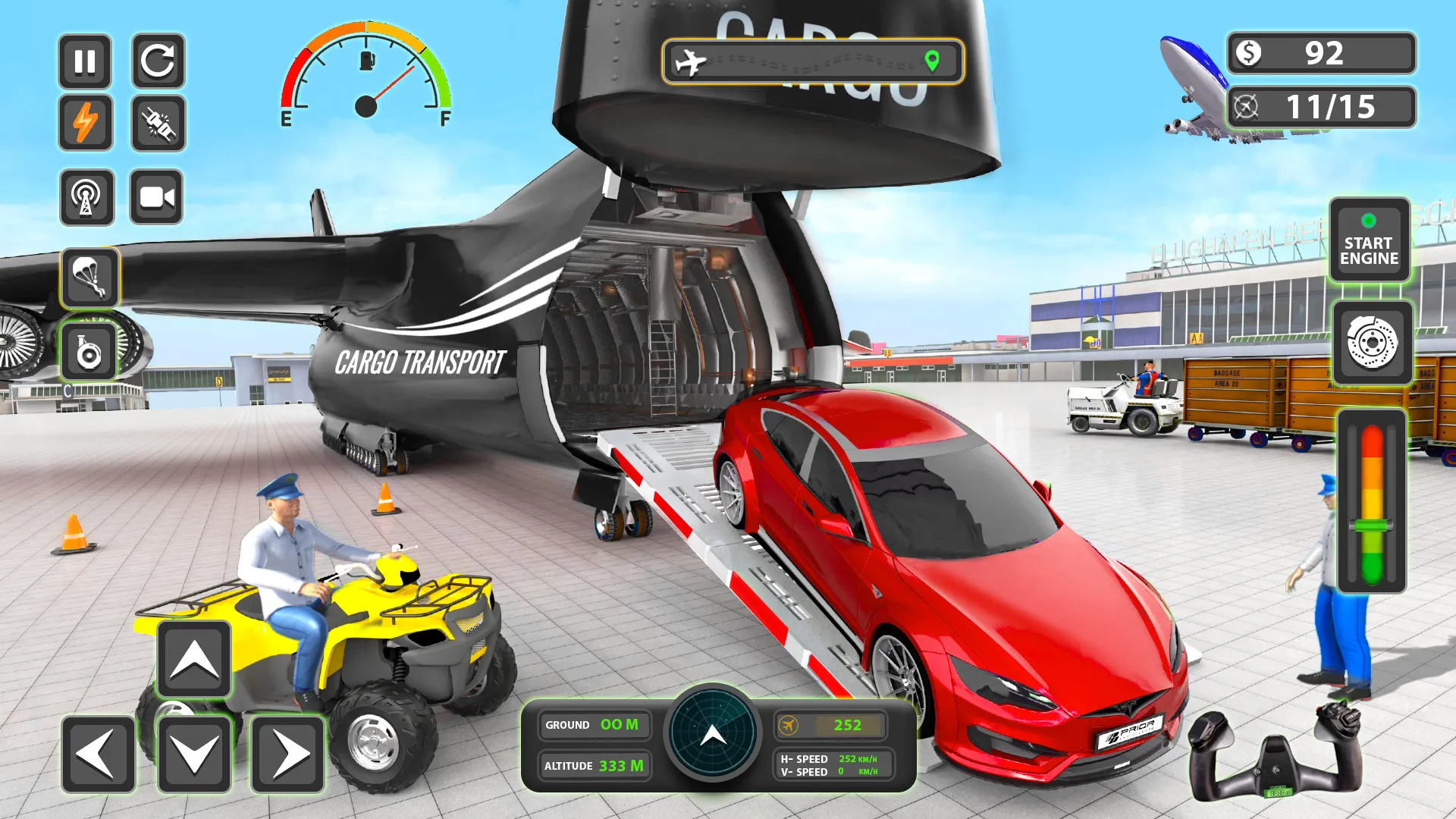 Airplane Pilot Car Transporter | Indus Appstore | Screenshot