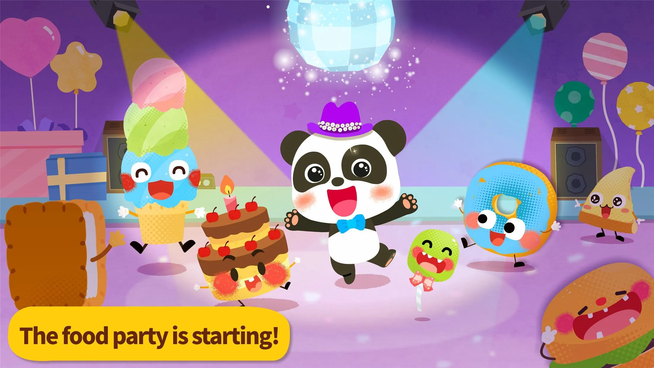 Baby Panda's Food Party | Indus Appstore | Screenshot