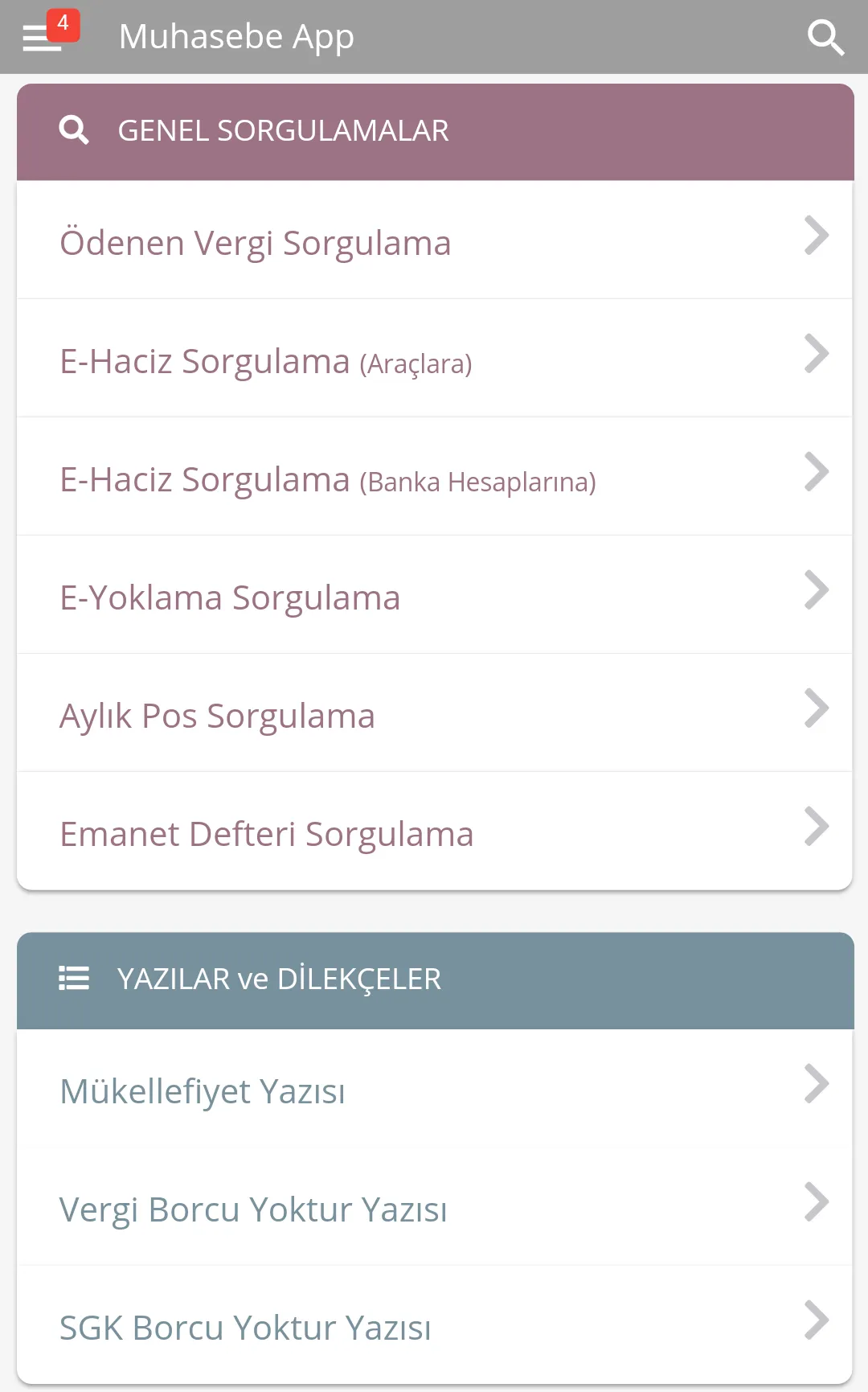 Muhasebe App | Indus Appstore | Screenshot