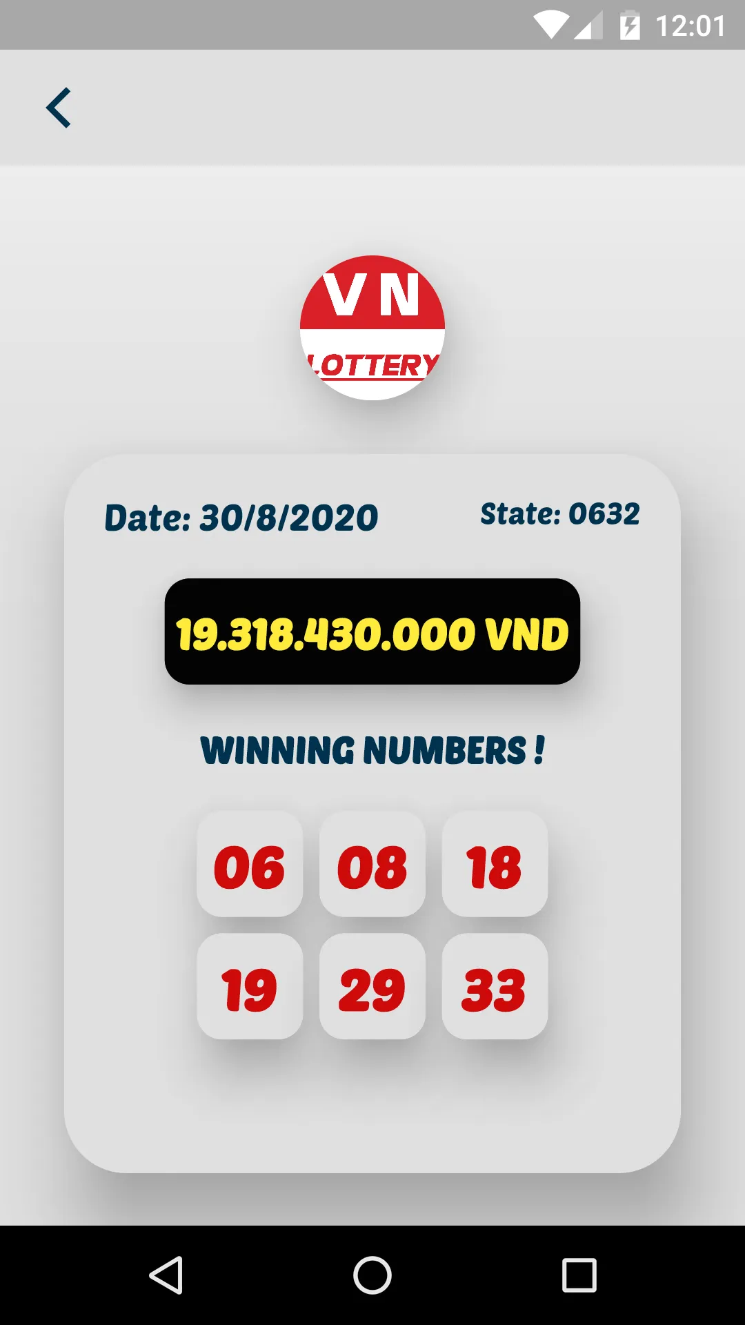 VN Lottery - Tra cứu, phân tíc | Indus Appstore | Screenshot