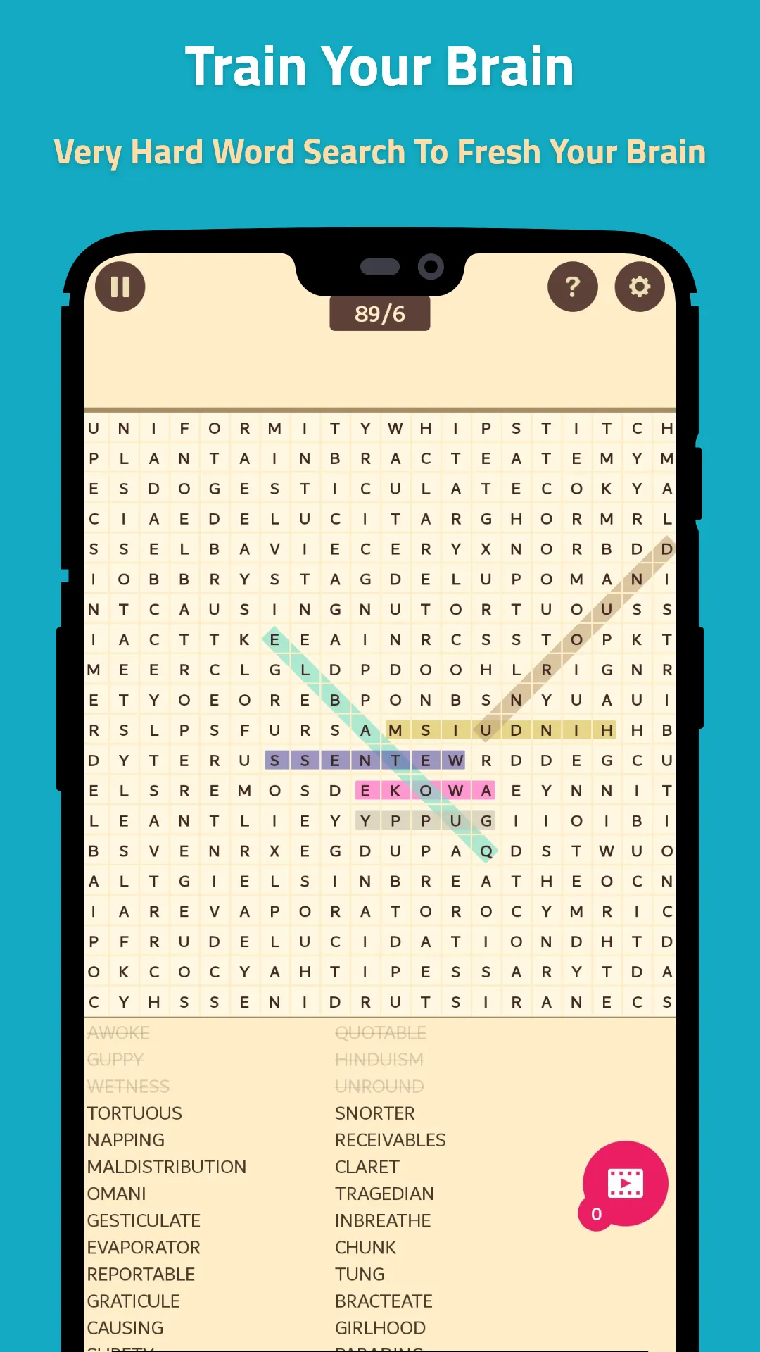 Word Search Classic | Indus Appstore | Screenshot