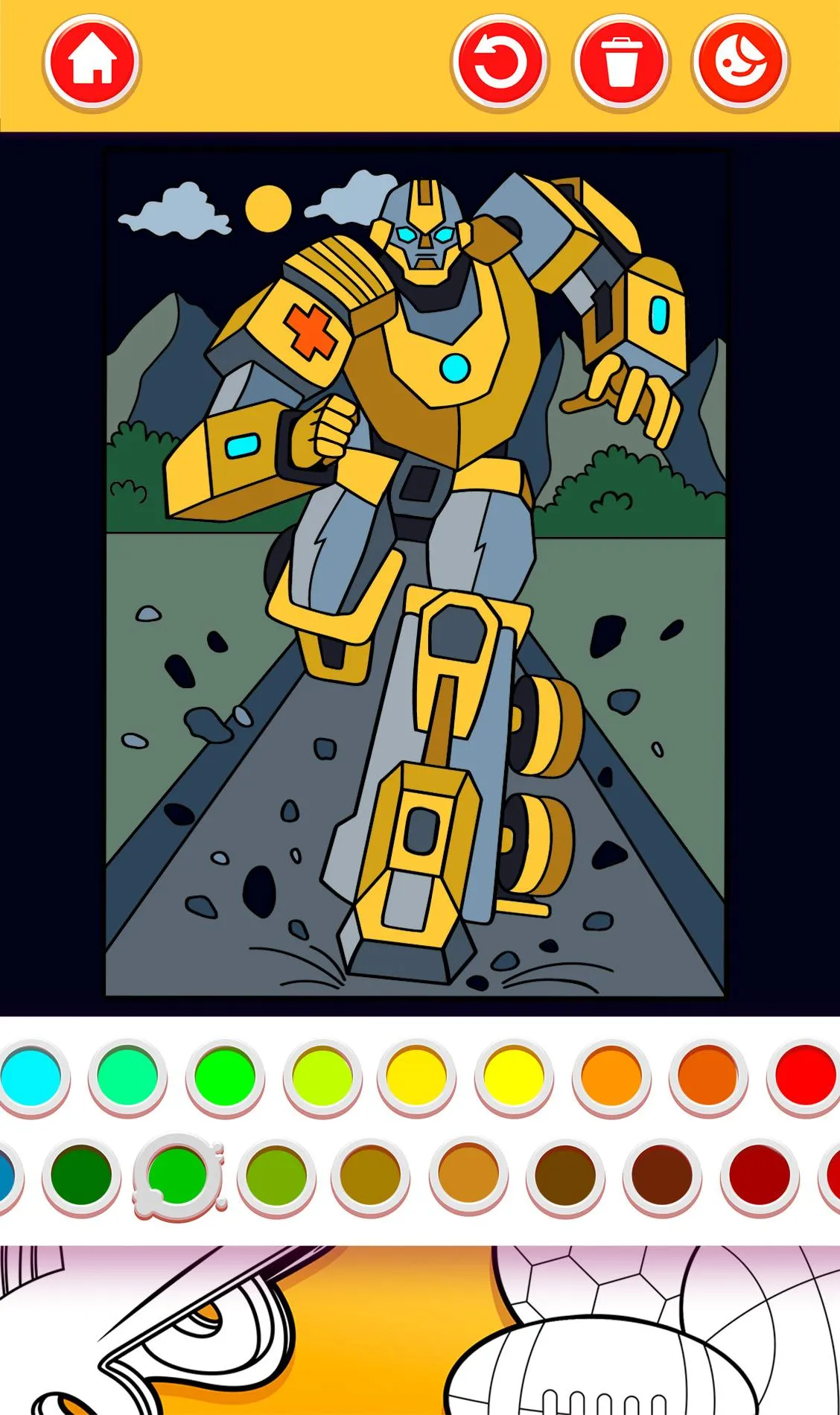 Kids Coloring Book for Boys | Indus Appstore | Screenshot