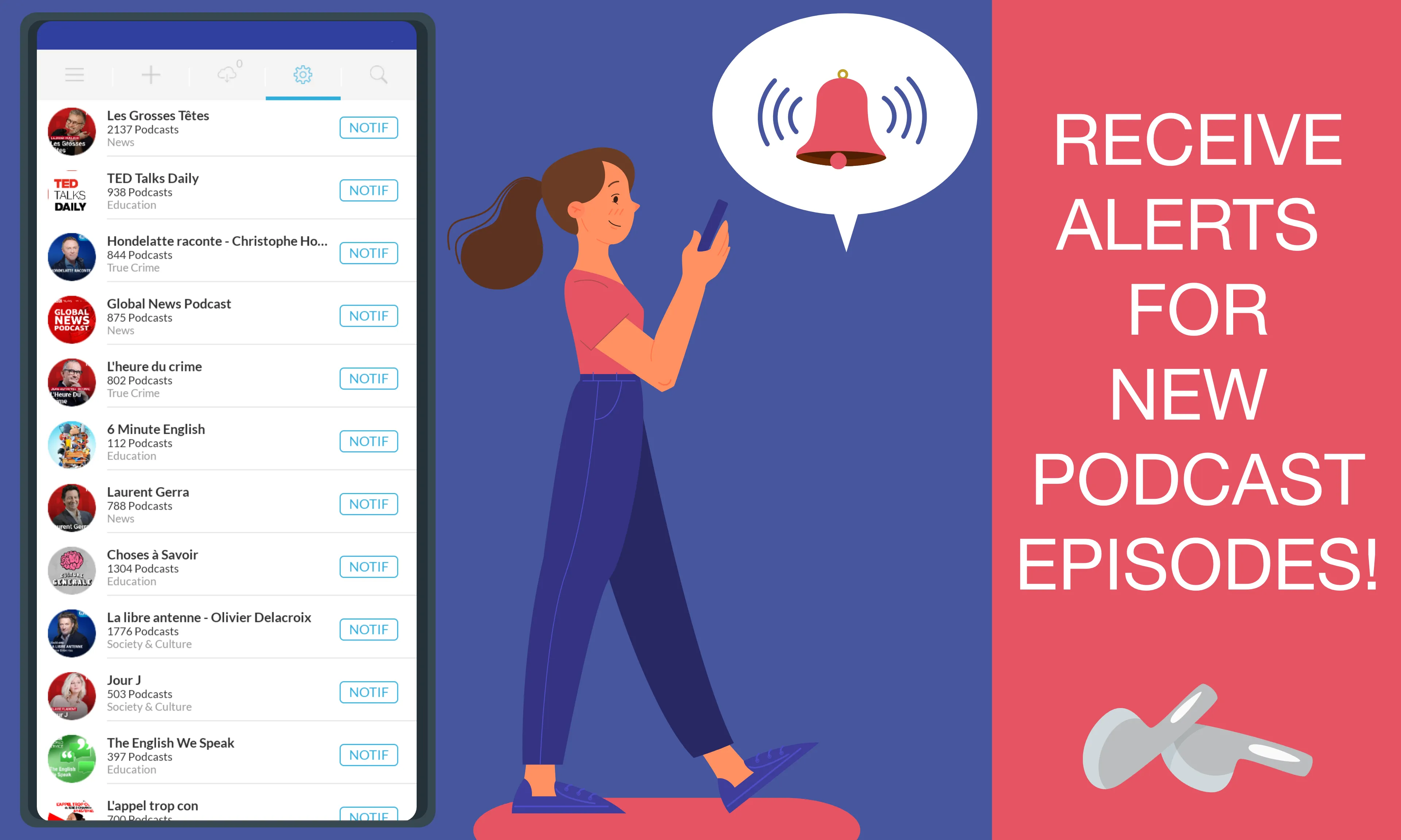 France Podcast | France & Glob | Indus Appstore | Screenshot