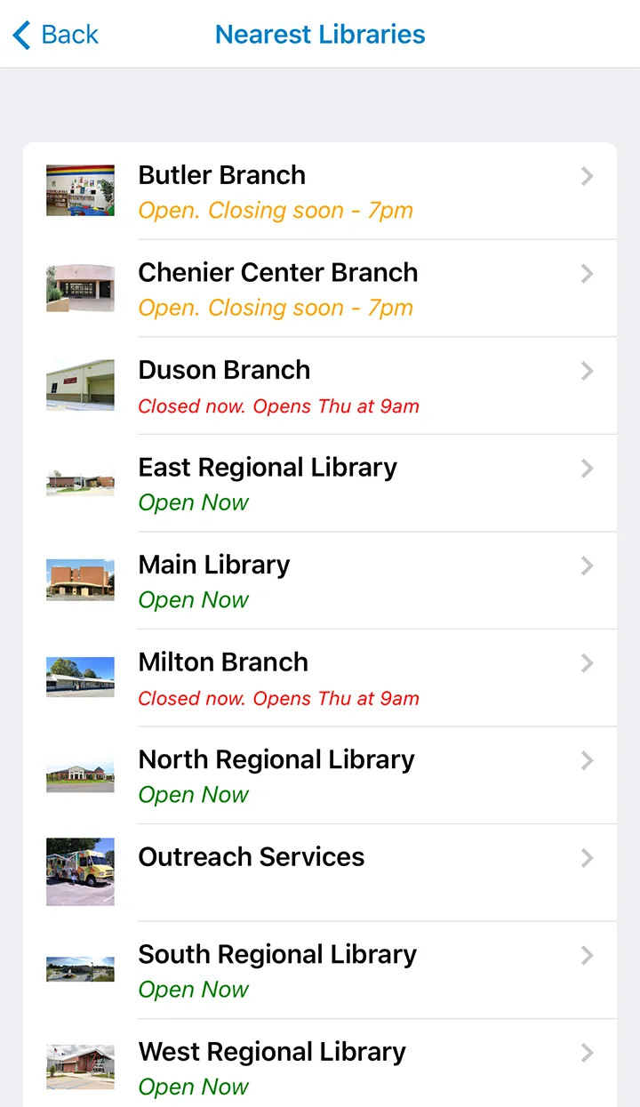 Lafayette Public Library | Indus Appstore | Screenshot