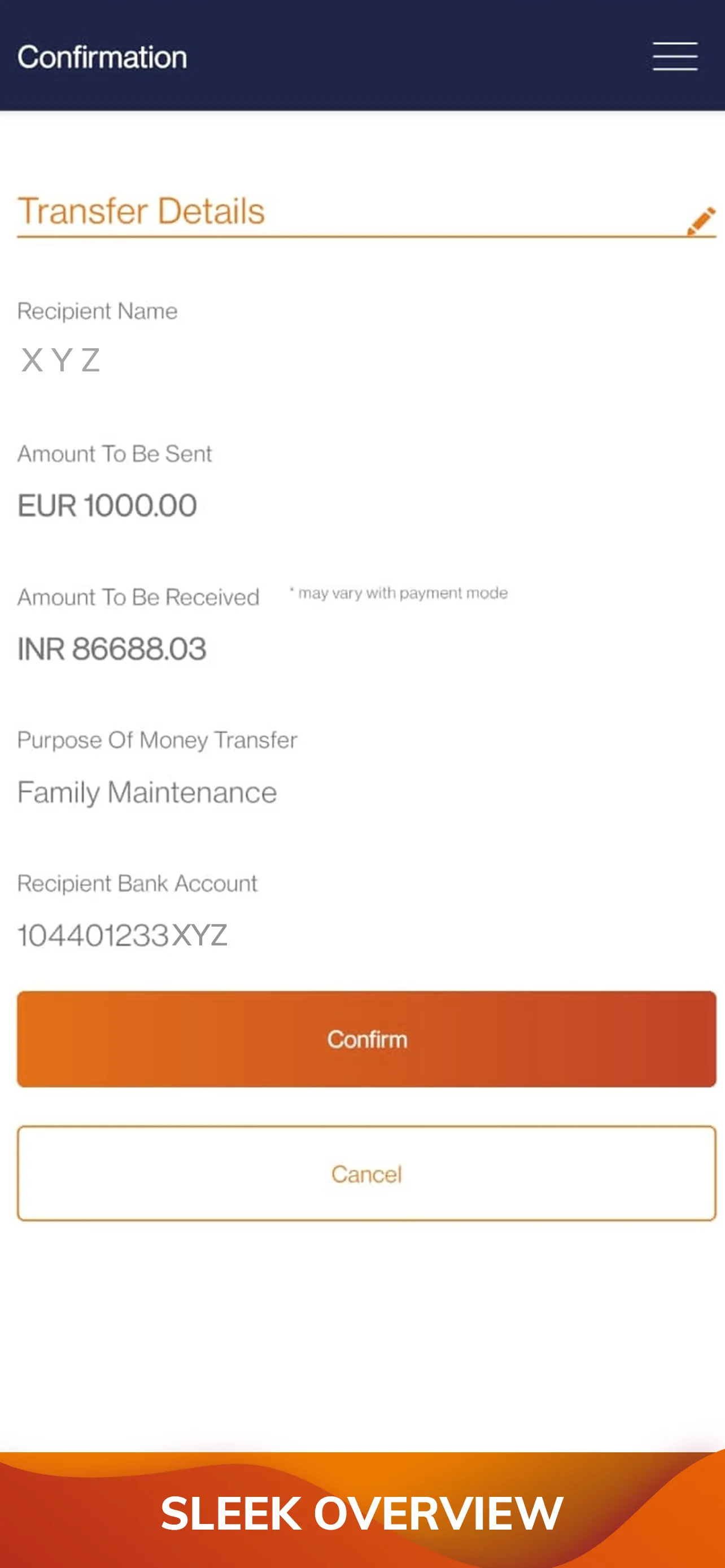 Money2India Europe | Indus Appstore | Screenshot