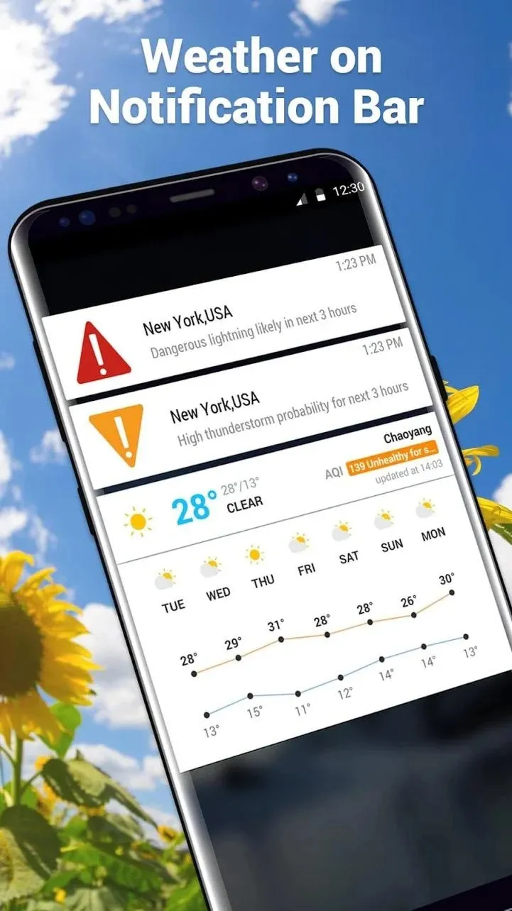 Amber Weather Elite | Indus Appstore | Screenshot