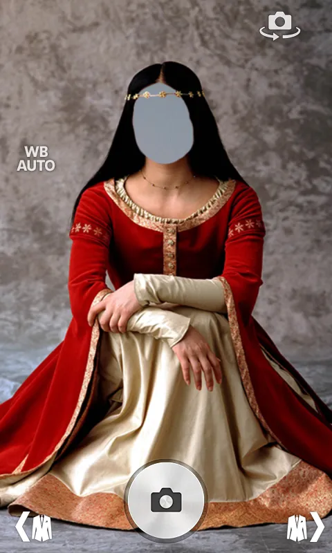 medival women dress montage | Indus Appstore | Screenshot