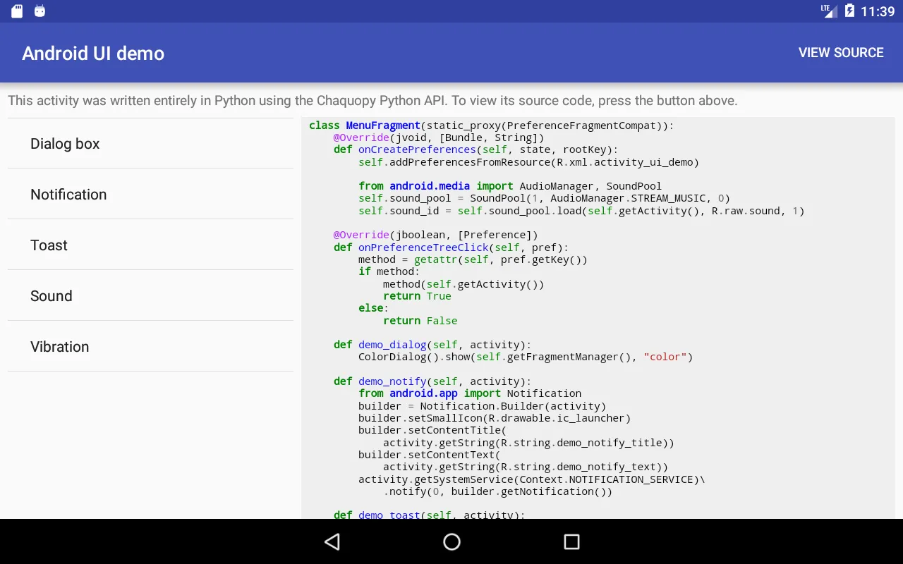 Chaquopy: Python for Android | Indus Appstore | Screenshot