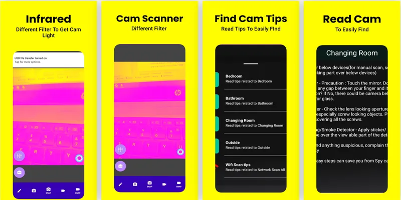 Hidden Back Spy Camera Finder | Indus Appstore | Screenshot