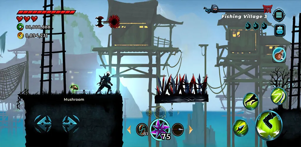 Ninja War: Shadow Adventures | Indus Appstore | Screenshot