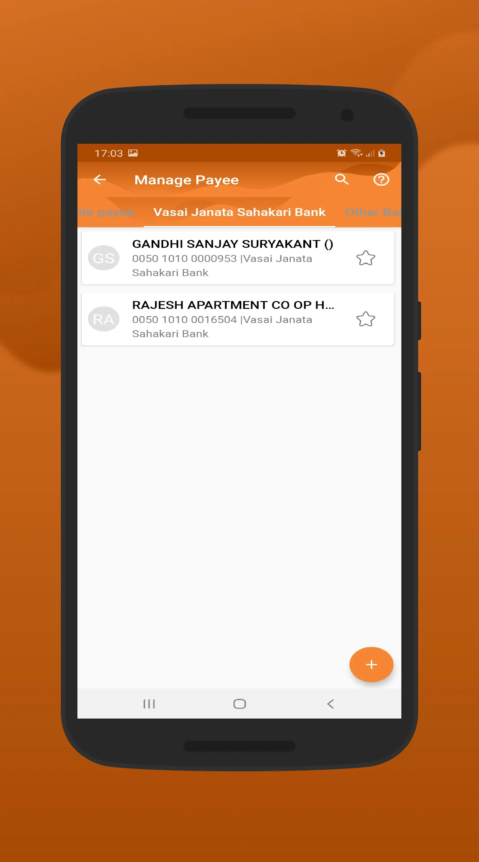 Vasai Janata Sahakari Bank | Indus Appstore | Screenshot