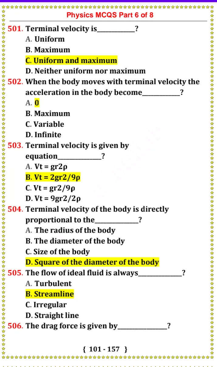 Physics MCQs offline | Indus Appstore | Screenshot