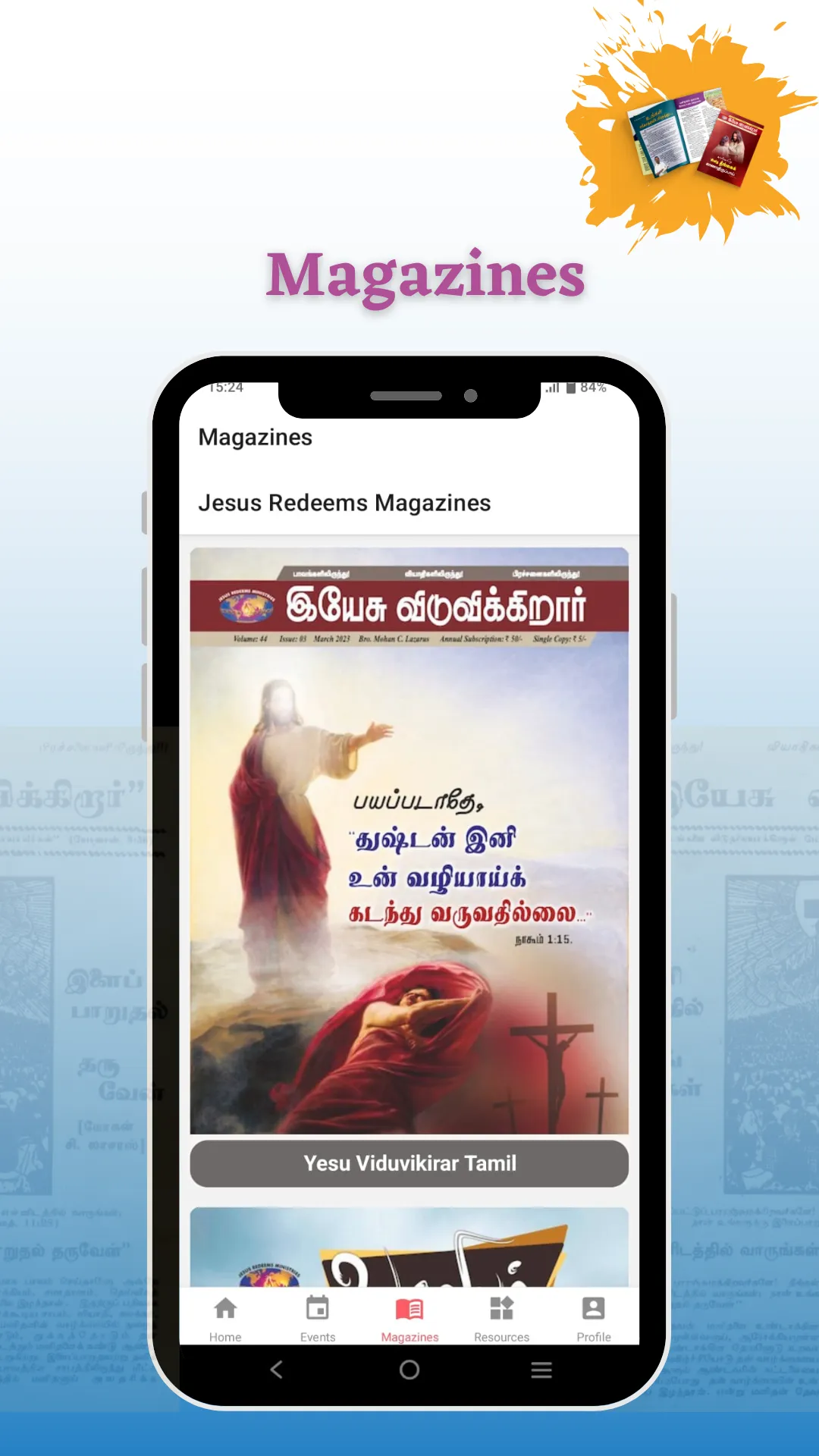 Jesus Redeems Ministries | Indus Appstore | Screenshot