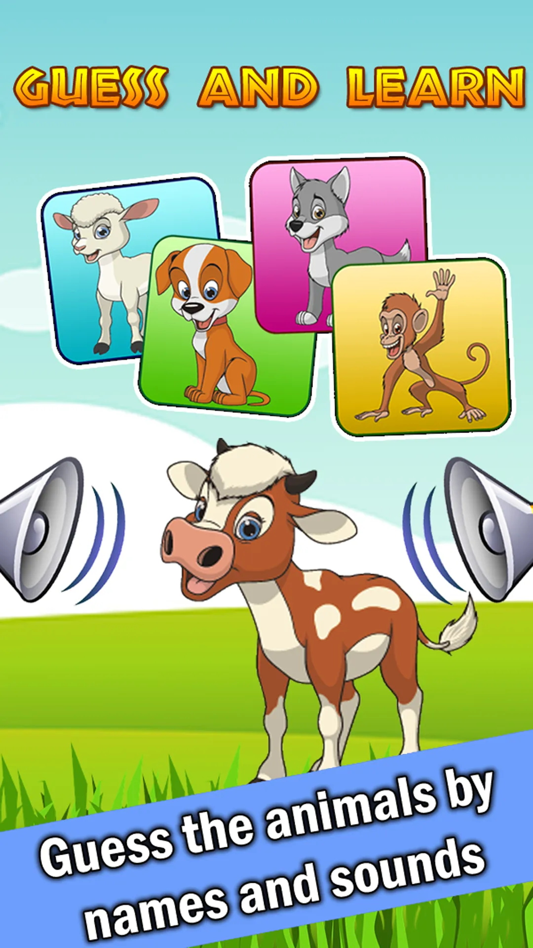 Animals names and sounds | Indus Appstore | Screenshot