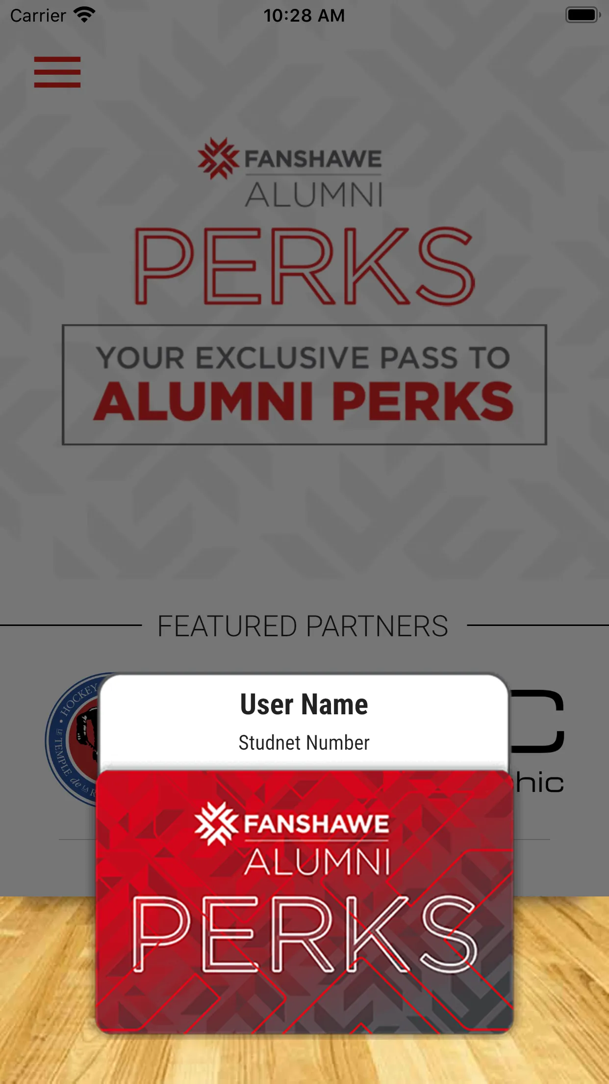 Fanshawe Alumni Perks | Indus Appstore | Screenshot