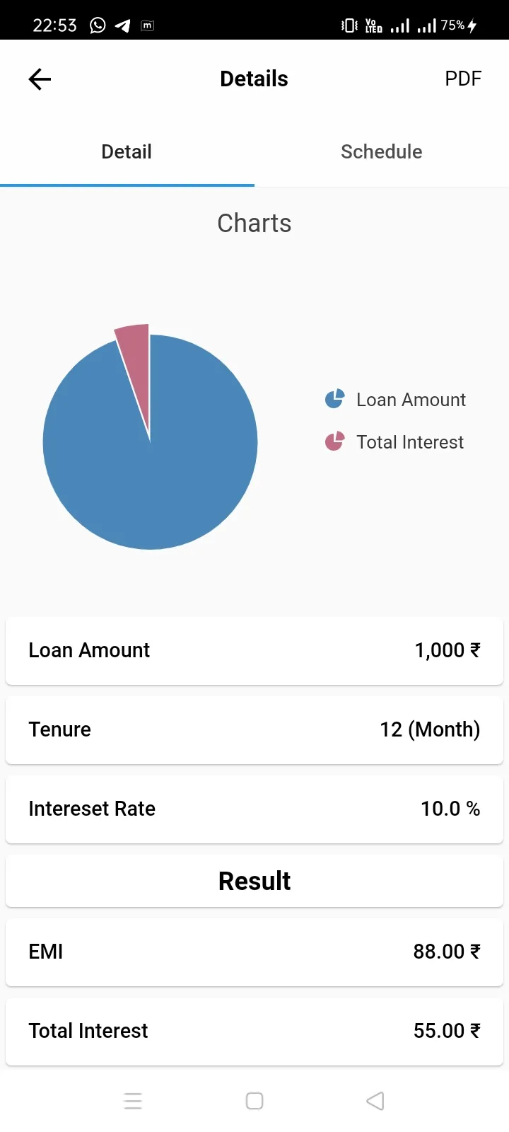 Finance Calculator | Indus Appstore | Screenshot