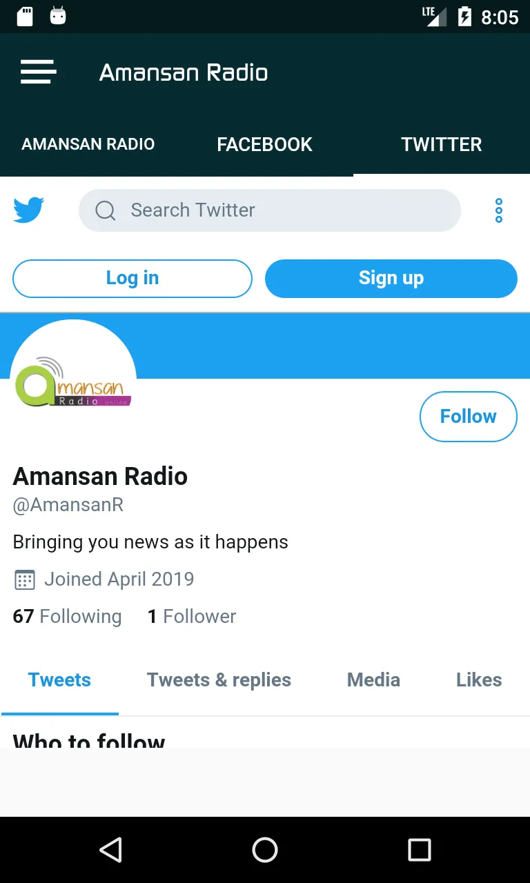 Amansan Radio | Indus Appstore | Screenshot