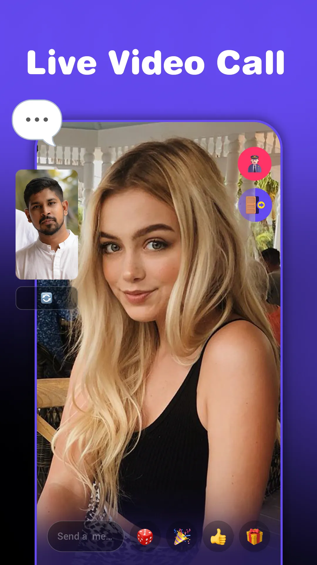 Monkey - random video chat | Indus Appstore | Screenshot