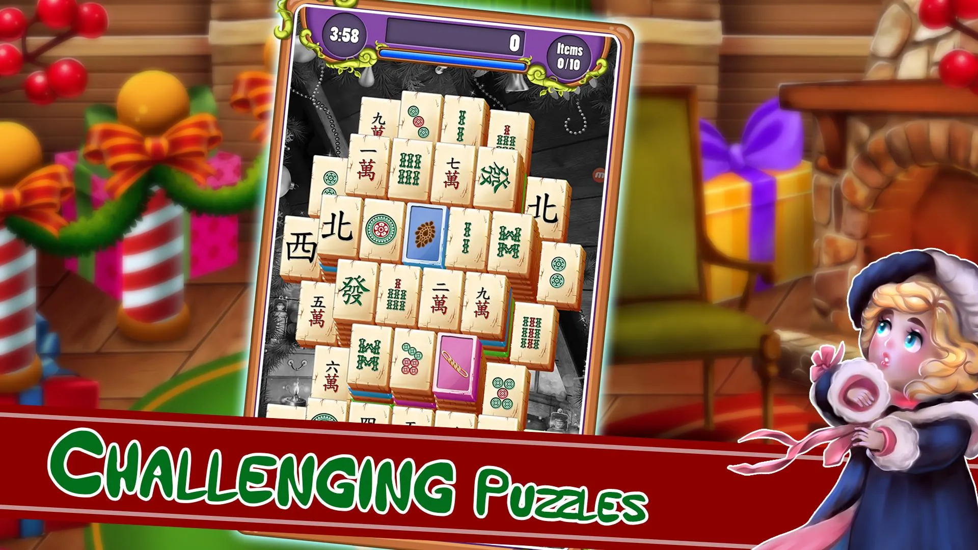 Christmas Mahjong: Holiday Fun | Indus Appstore | Screenshot