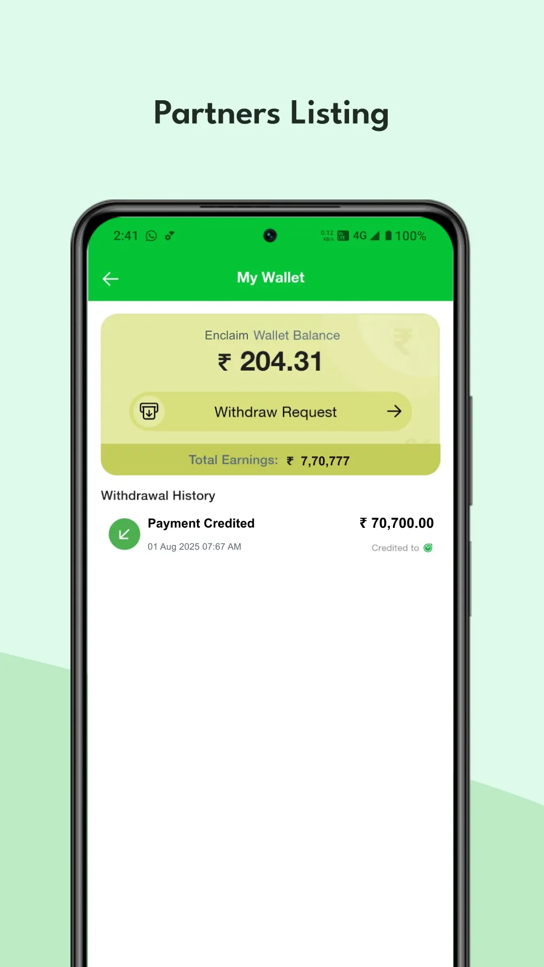 EnClaim Franchise | Indus Appstore | Screenshot