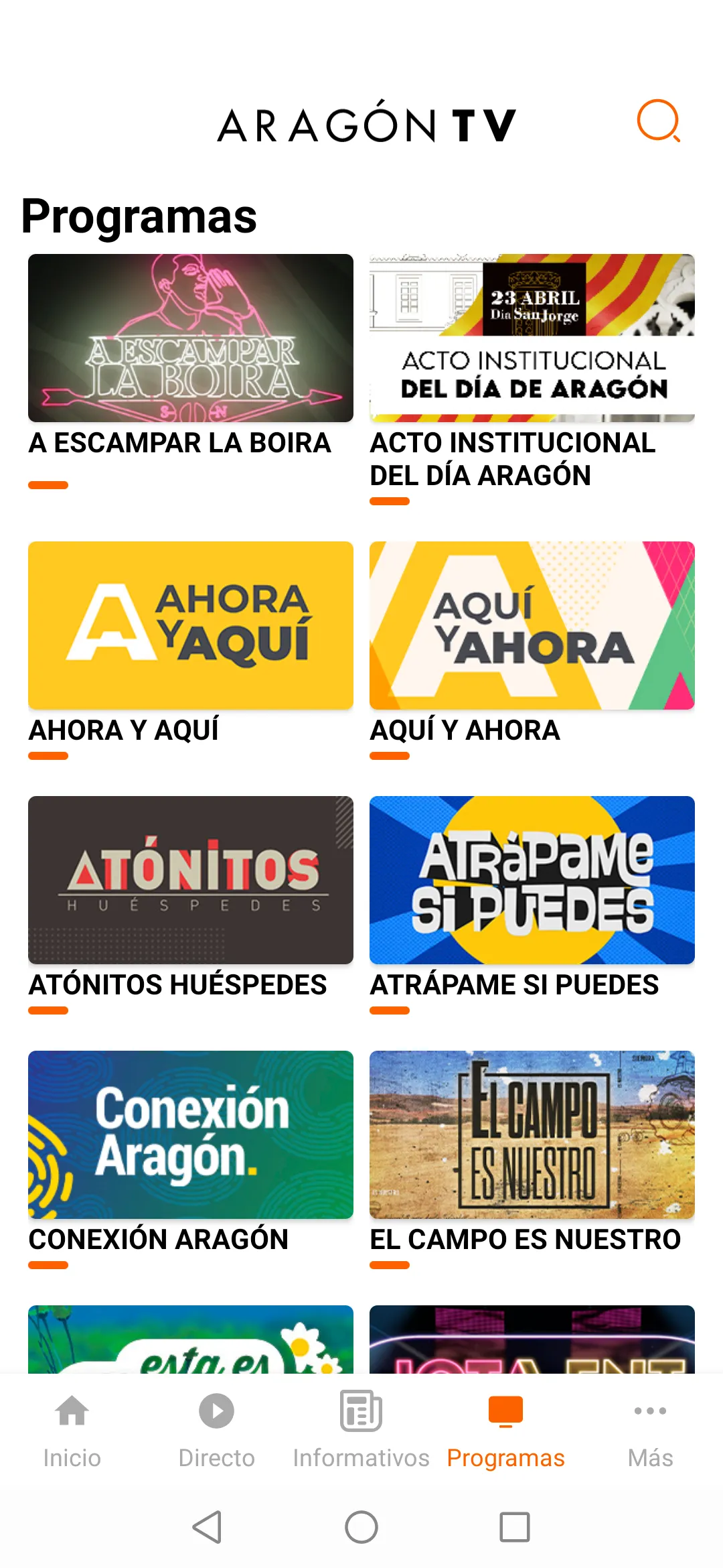 Aragón TV | Indus Appstore | Screenshot