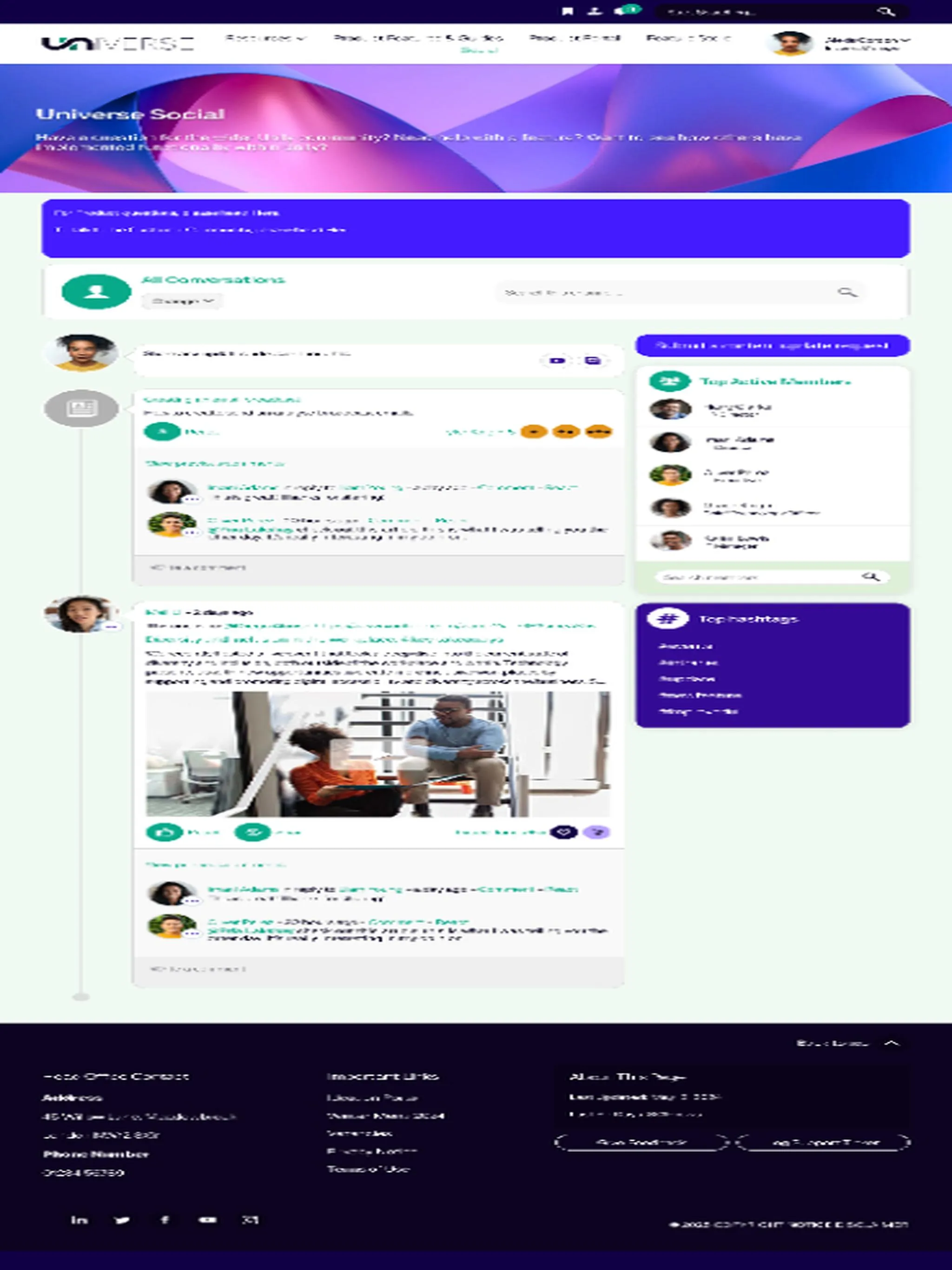Universe by Unily | Indus Appstore | Screenshot