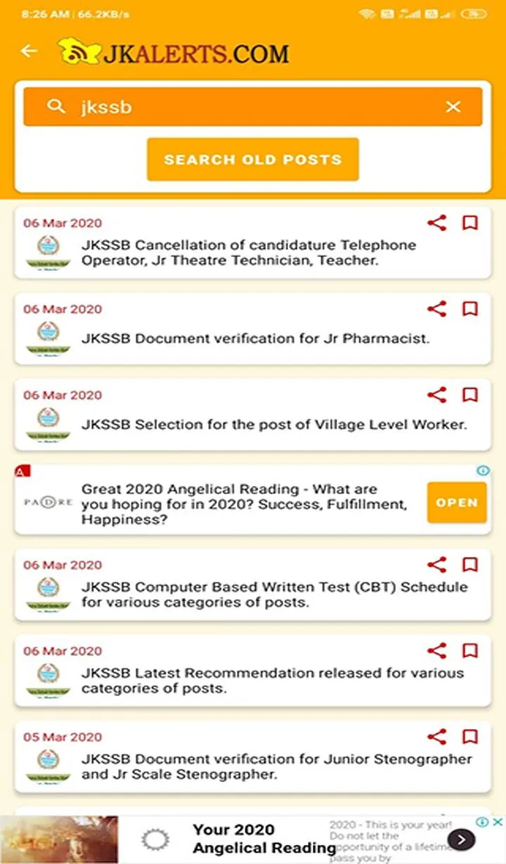 JKALERTS J&K Job, News updates | Indus Appstore | Screenshot