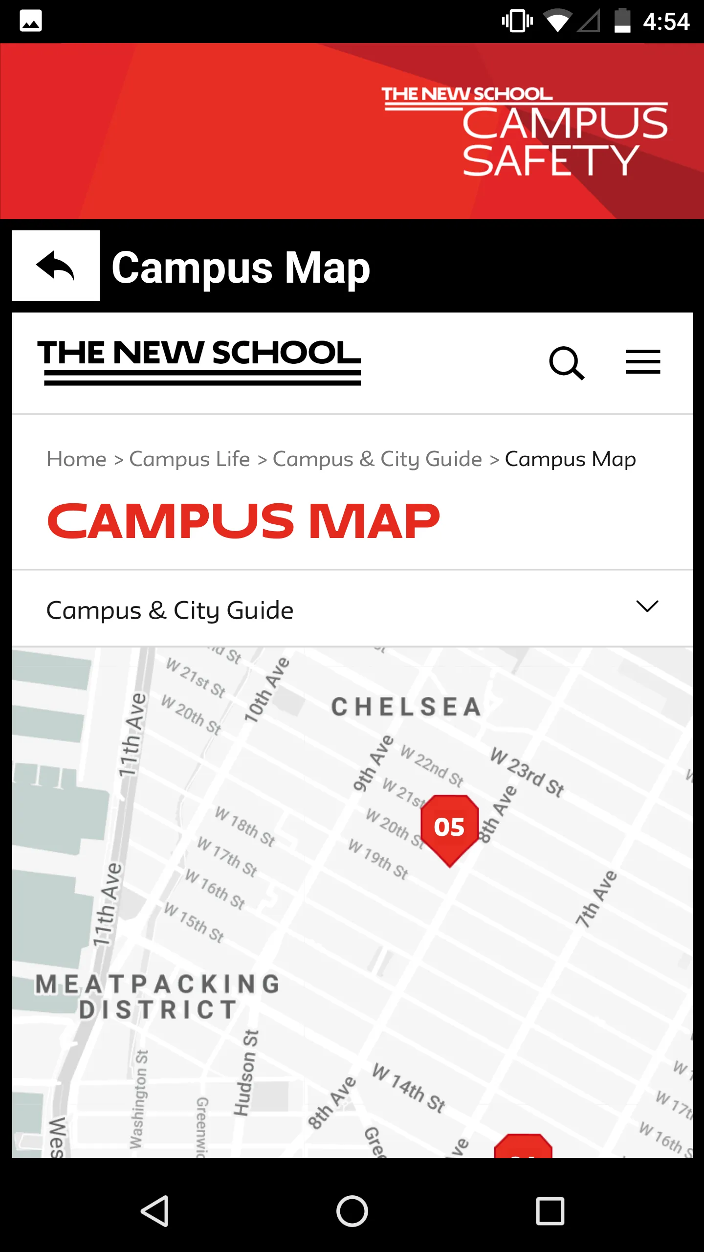 Campus Safety | Indus Appstore | Screenshot