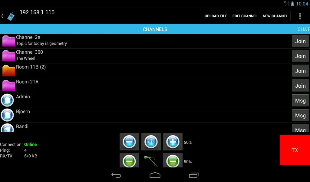TeamTalk | Indus Appstore | Screenshot