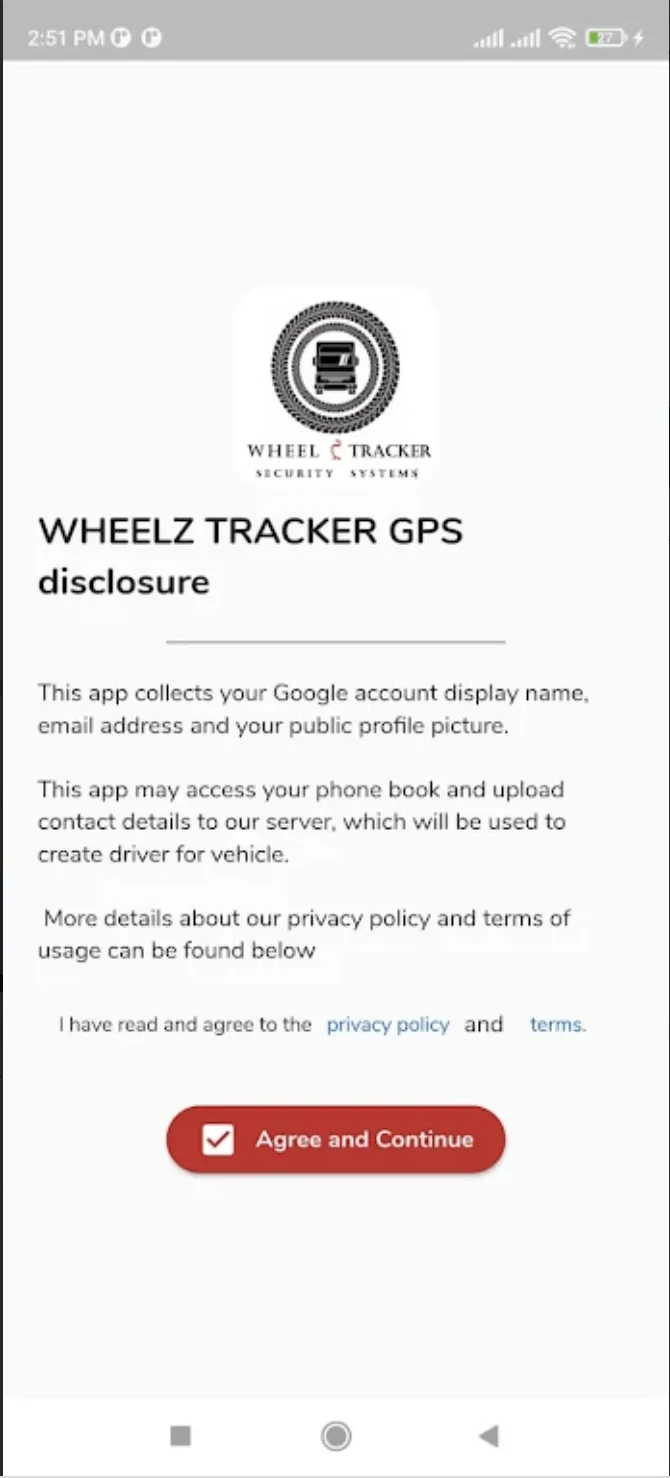 Wheelz Tracker | Indus Appstore | Screenshot