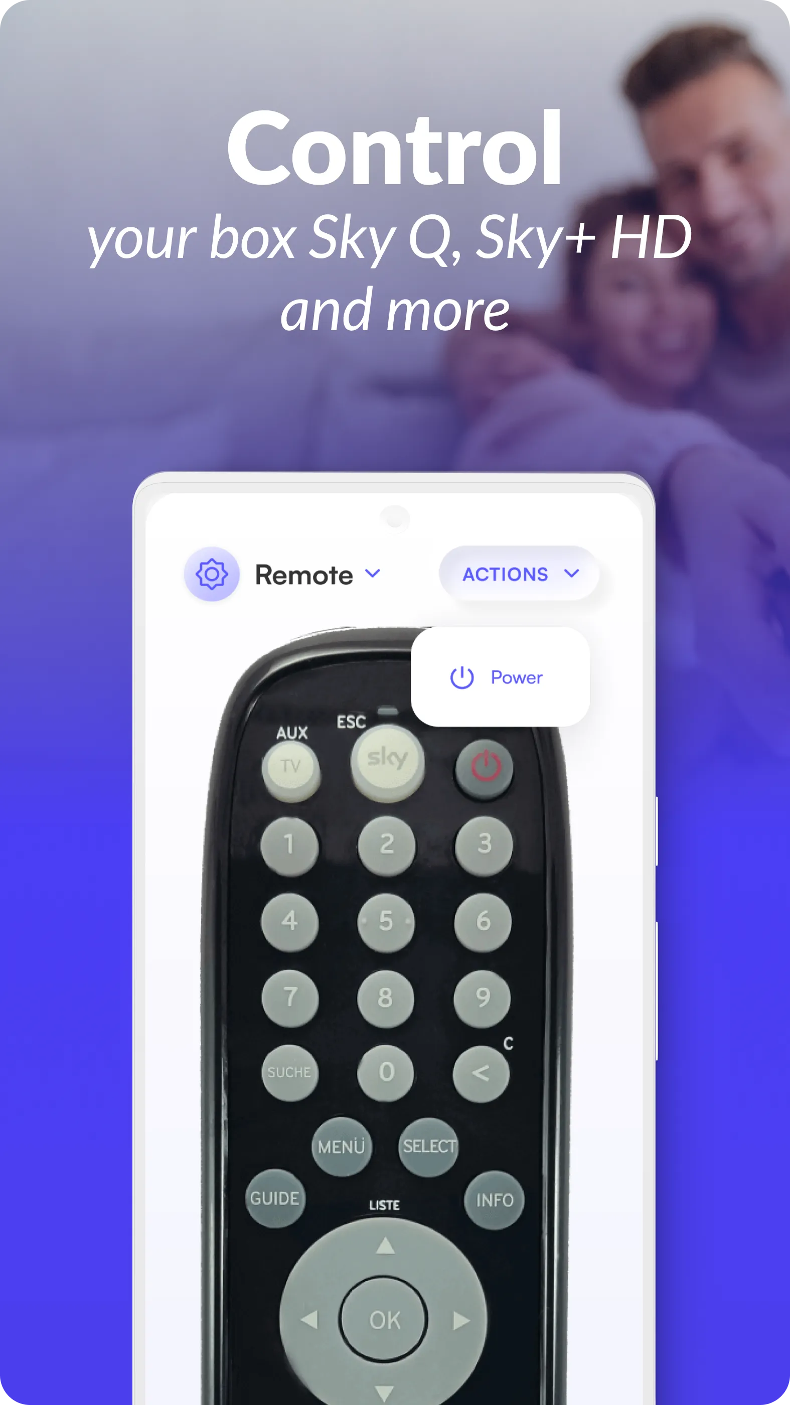 Remote Control For Sky DE | Indus Appstore | Screenshot