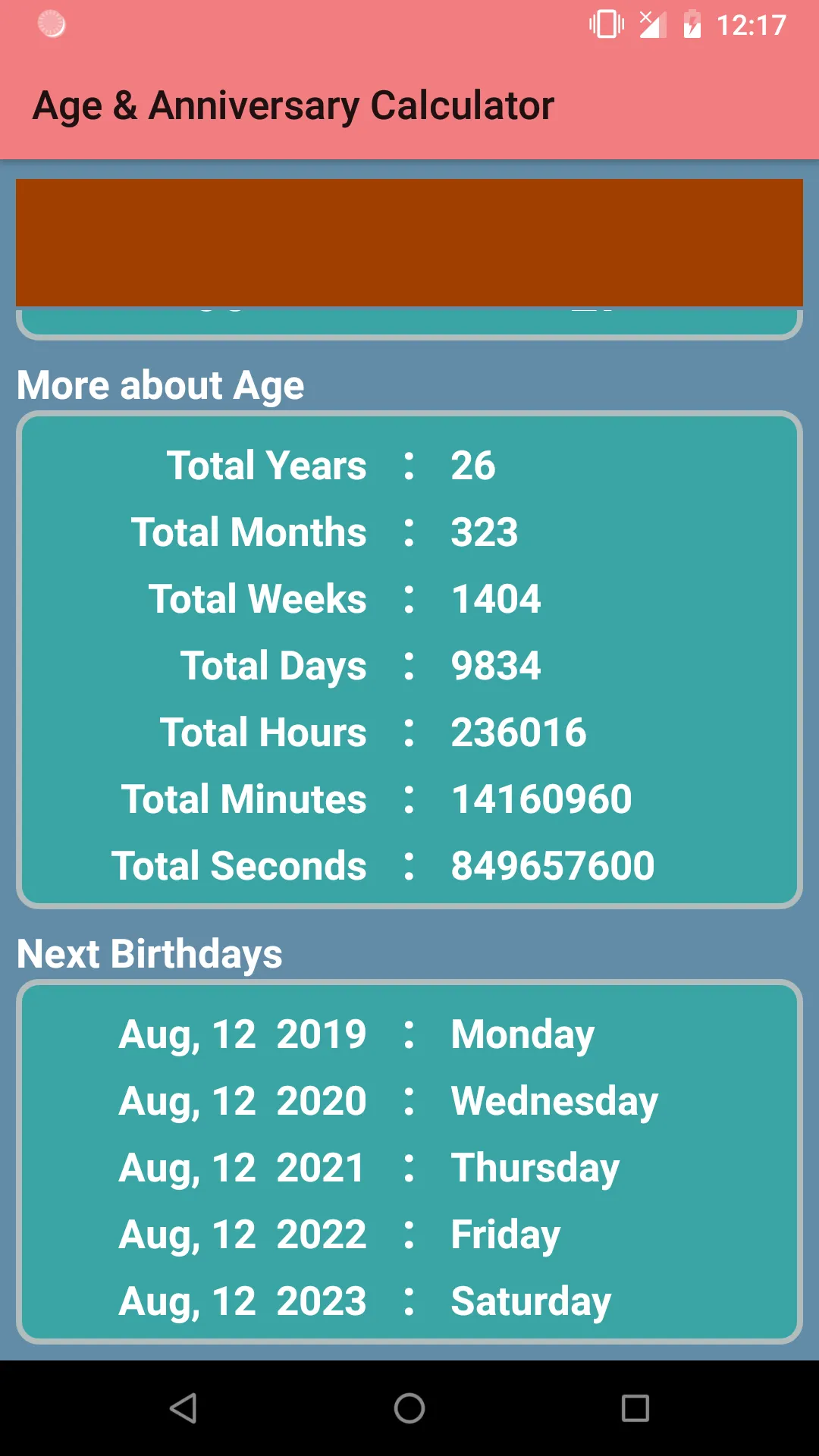 Find Birthday and Anniversary | Indus Appstore | Screenshot